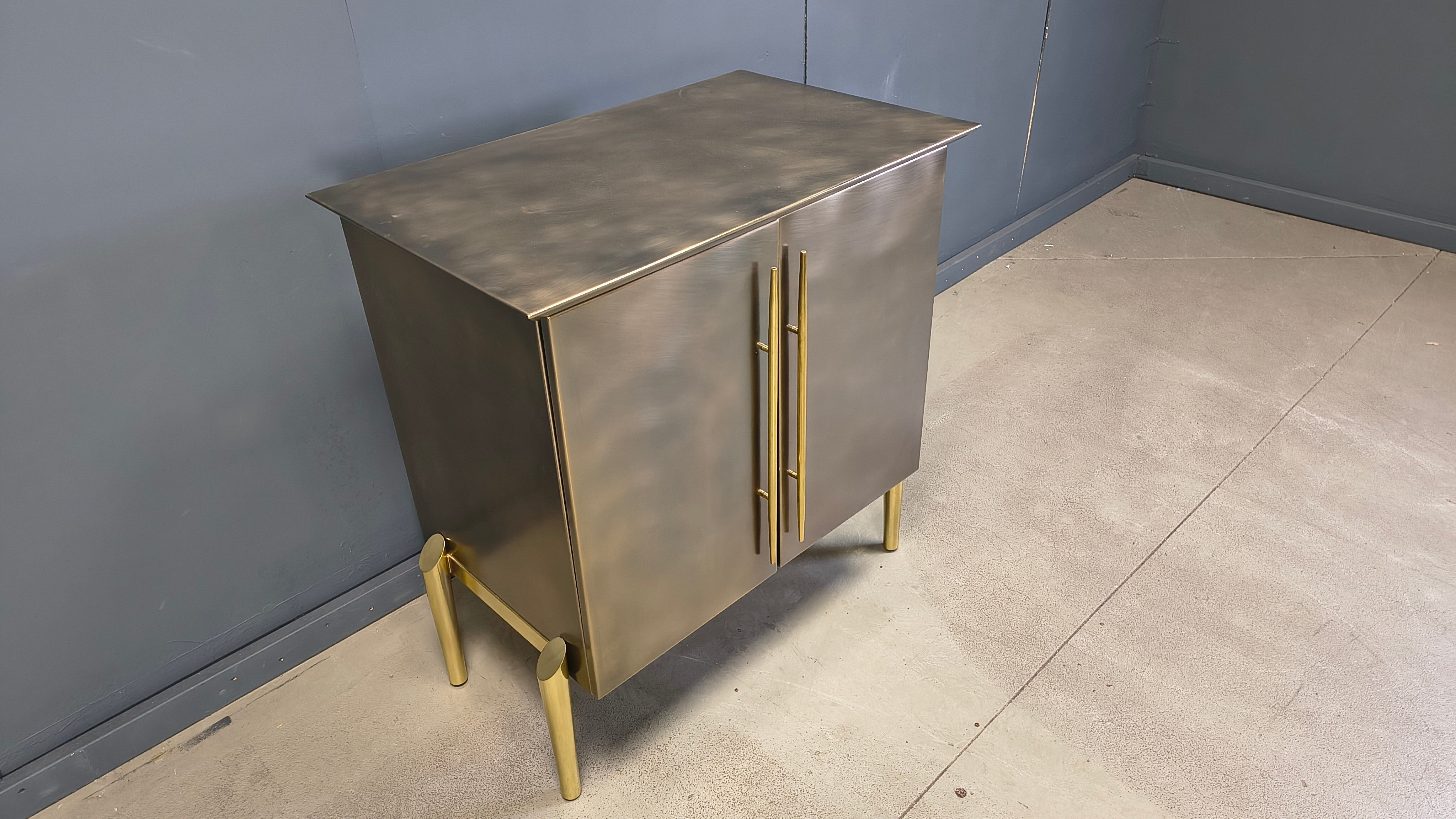 Post modern bar cabinet by Belgochrom, 1980s