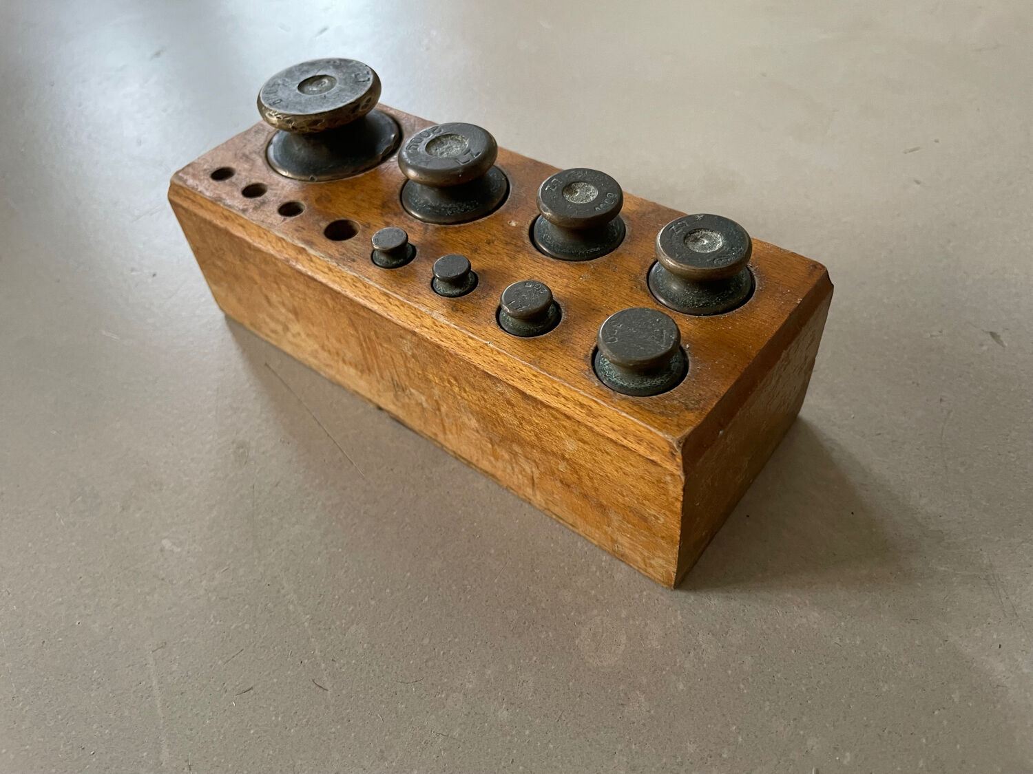 Lot of old balance weights