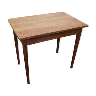 Solid oak farm table
