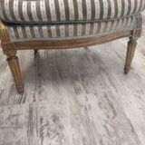 Louis XVI style bergère armchairs