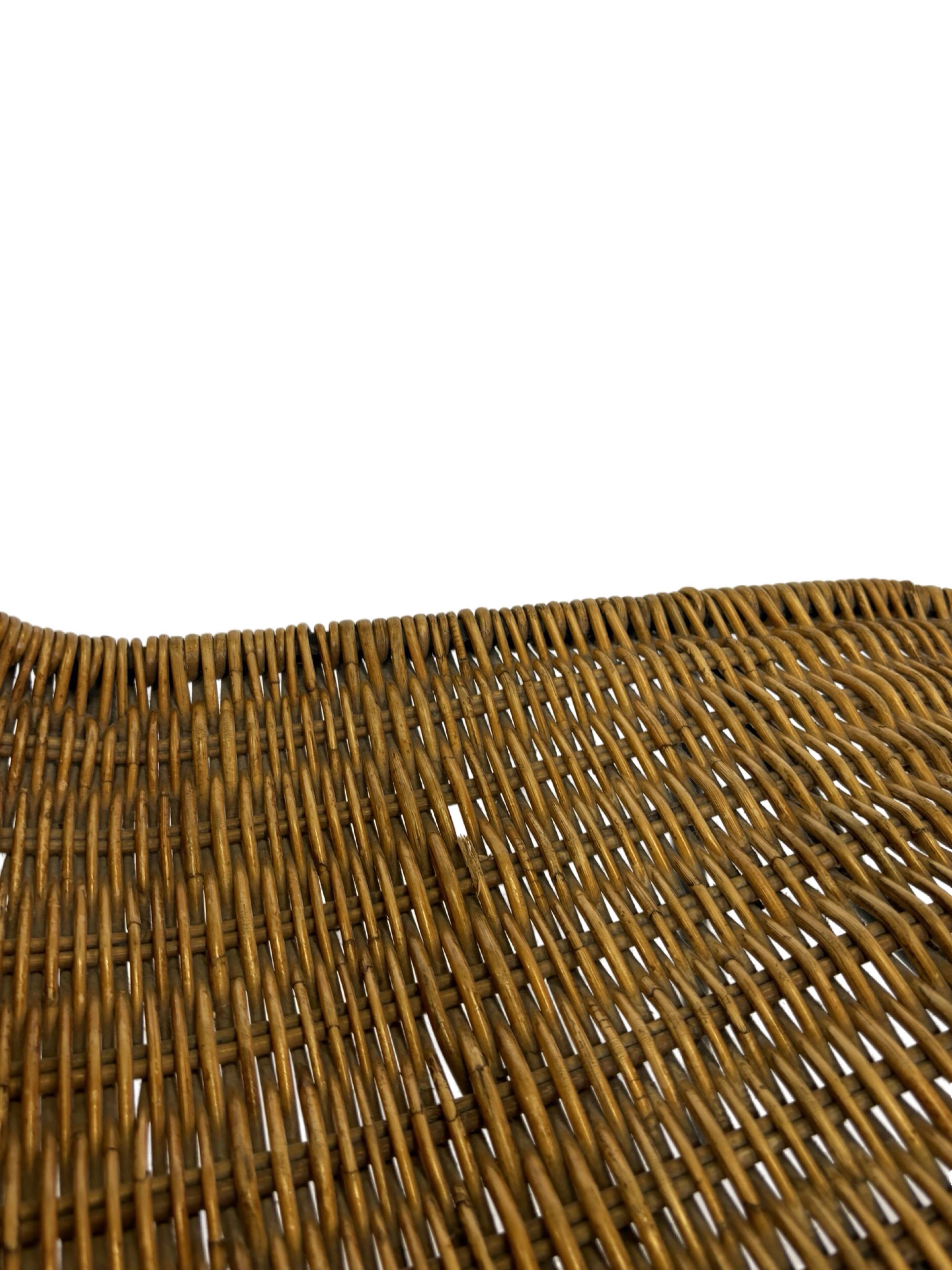 Vintage Rattan Chair Office Chair Gian Franco Legler 1950’S