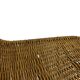 Chaise de bureau vintage en rotin Gian Franco Legler des années 1950
