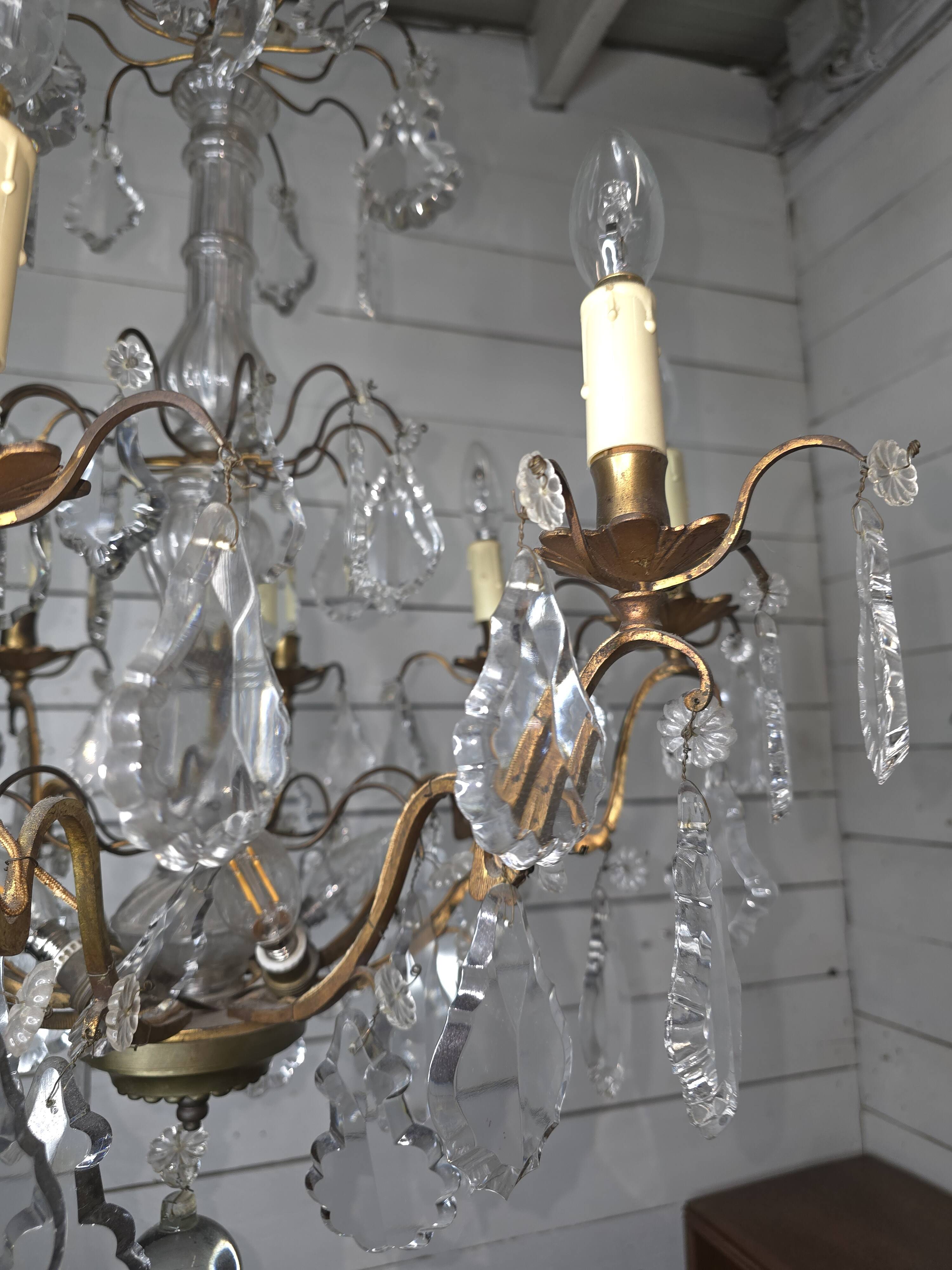 Louis XV style tassel chandelier