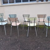 Set of Formica chairs