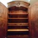 Lyonese walnut wardrobe from the 18th century.
