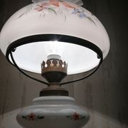 Antique porcelain lamp