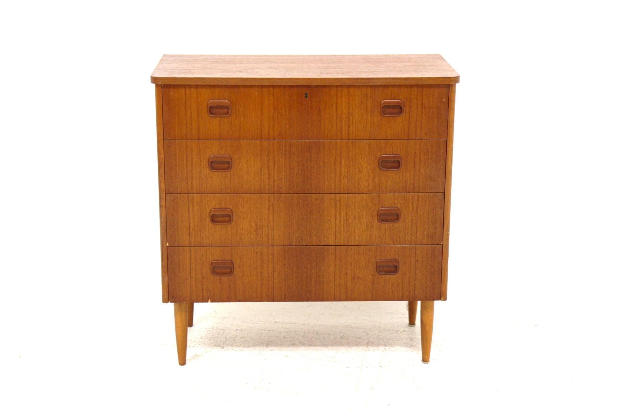 Scandinavian teak chest of drawers, Sweden, 1960