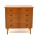 Scandinavian teak chest of drawers, Sweden, 1960