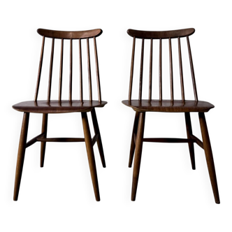 Scandinavian chairs in teak Tapiovaara