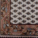 Tapis vintage fait main Seraband indien – 73 cm x 143 cm