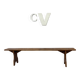 Banc de ferme 203cm