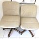 Deux fauteuils de bureau design 1960