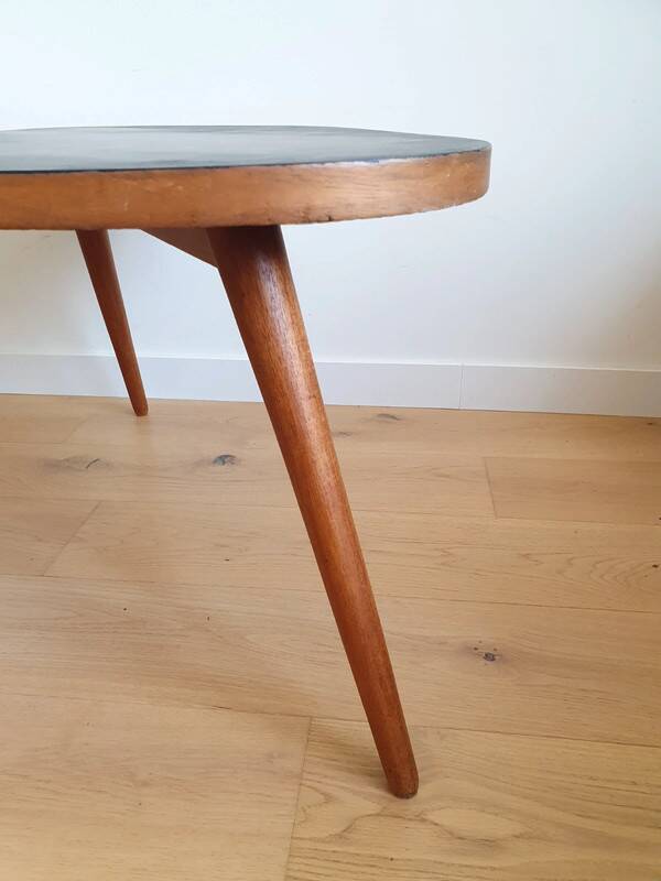 Vintage tripod coffee table