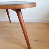 Vintage tripod coffee table