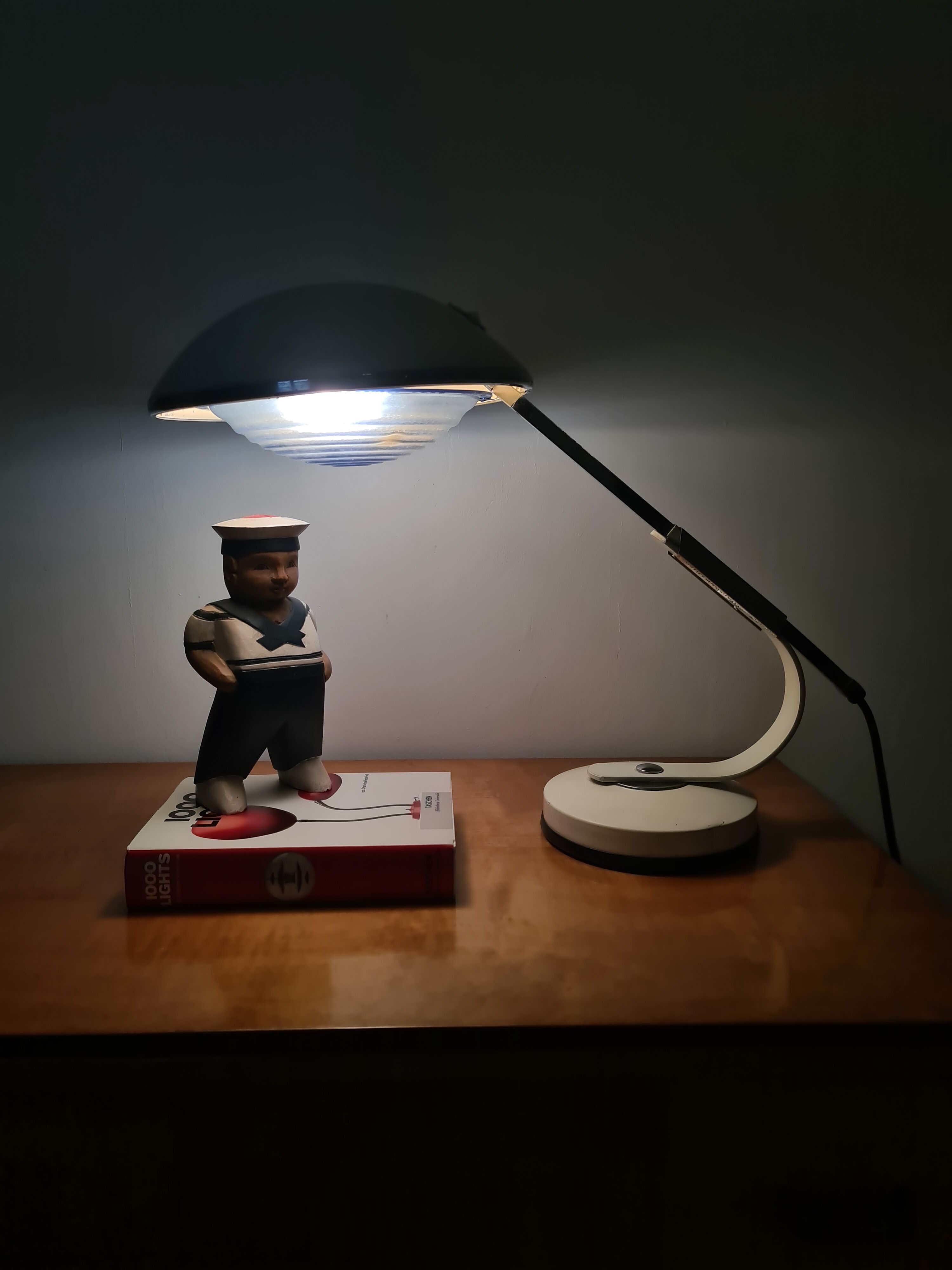 Laying lamp/desk lamp Ferdinand Solere 1950