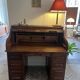 Antique directors oak roll top desk