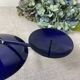 Vintage enamelled metal candle holder