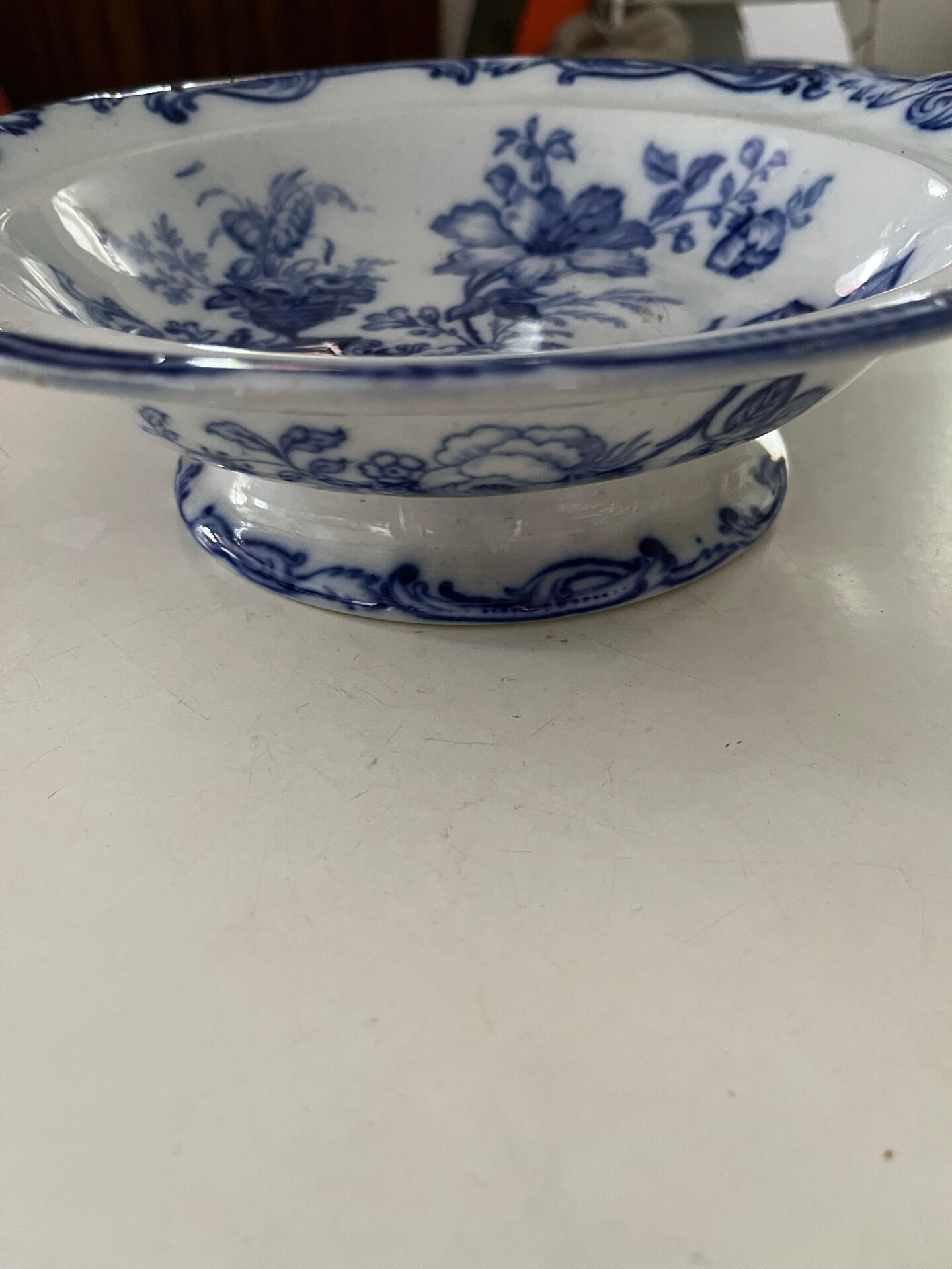 Set of plates and a handled dish Brownfield England