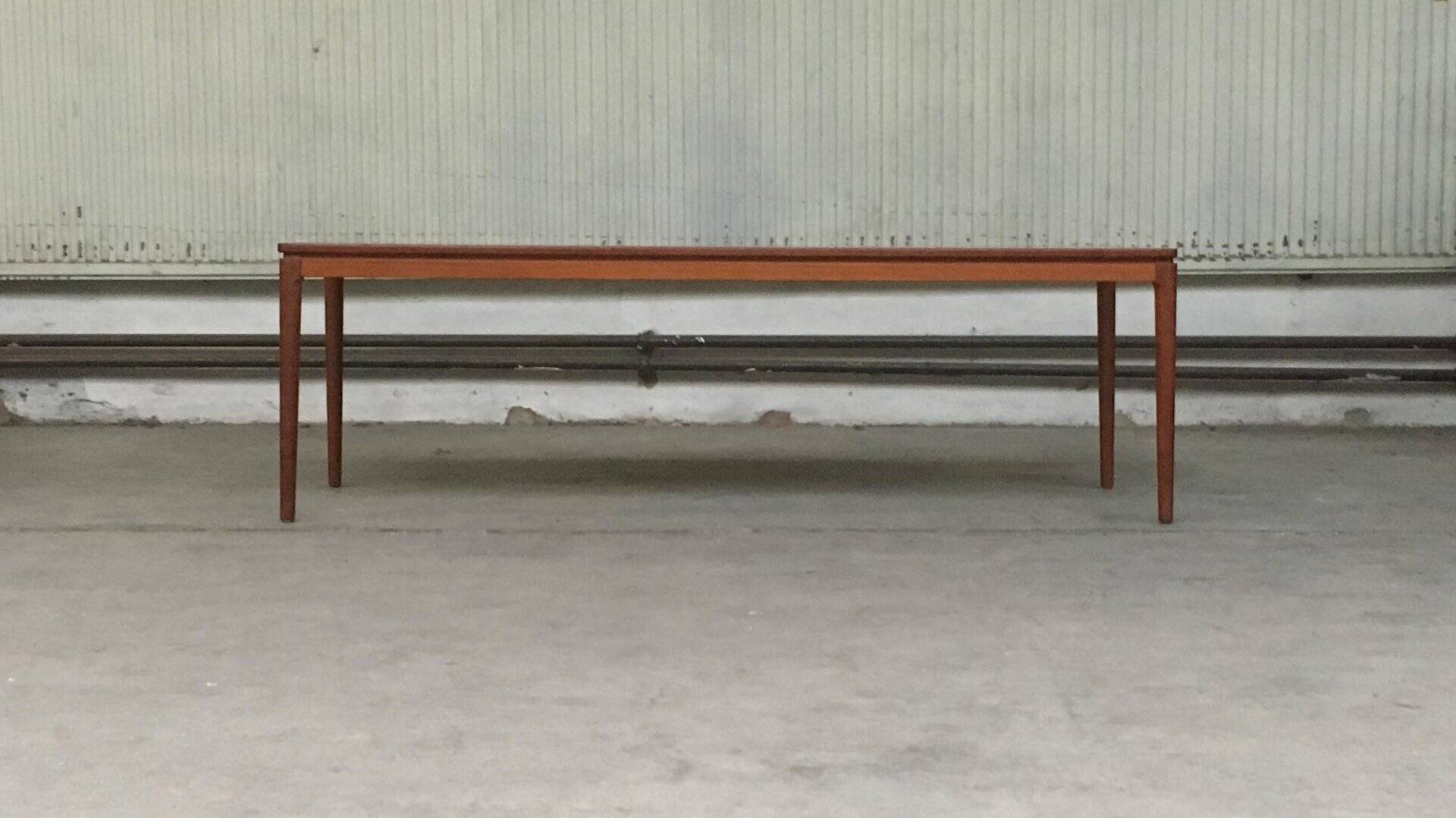 Danish teak coffee table from the mid-century by Anton Kildeberg Møbelfabrik.