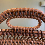 Vintage rattan chair house drucker