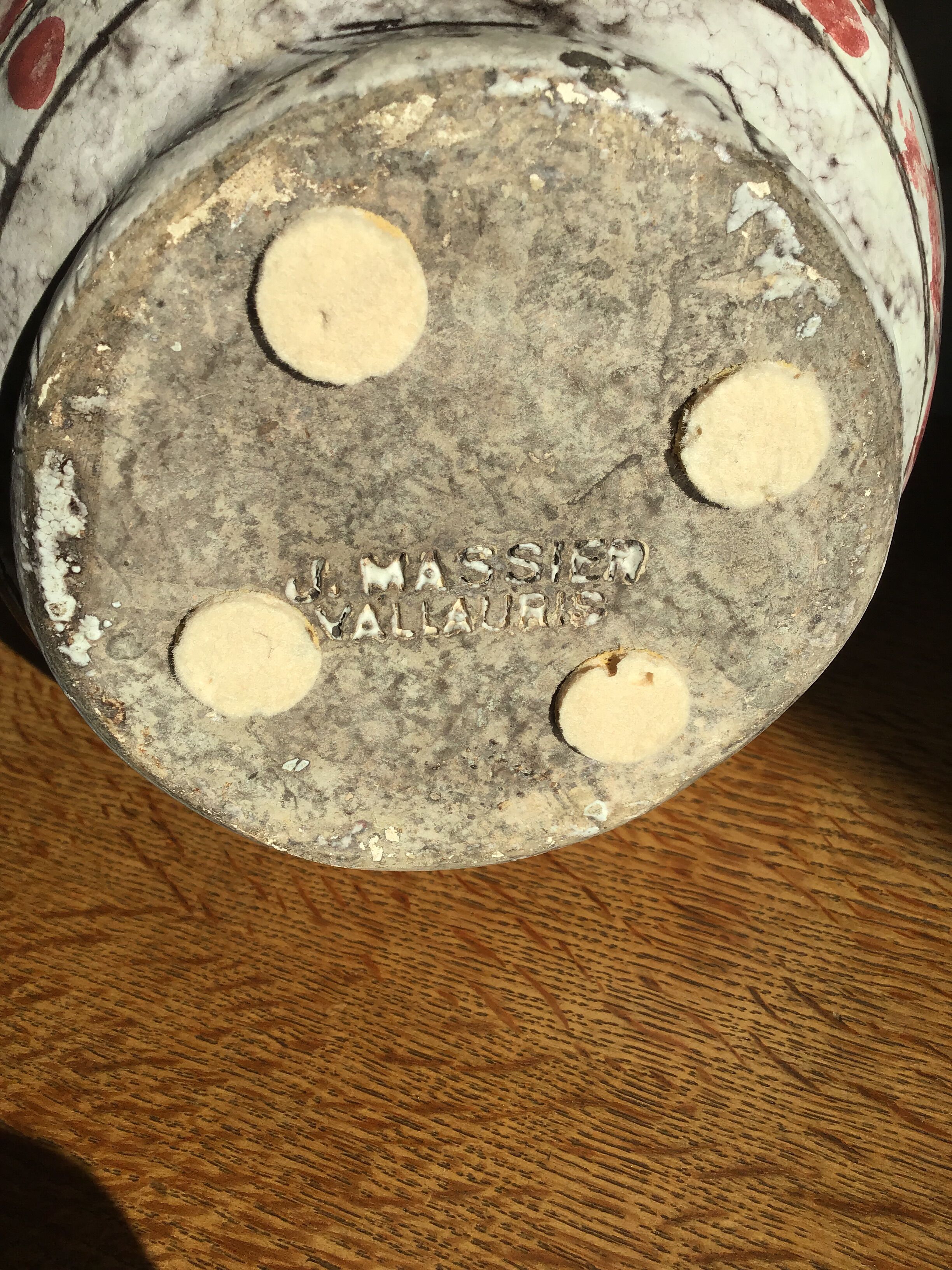 Vase ceramic Jérôme Massier (1858-1926)