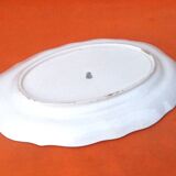 K&G (Keller & Guerin) Half-Porcelaine Lunéville Large polylobed serving dish late 19th century