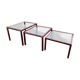 Metal pull-out coffee tables