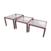 Metal pull-out coffee tables