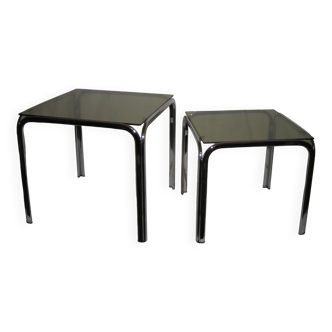 70s nesting coffee table