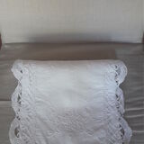 Housse coussin dentelle vintage