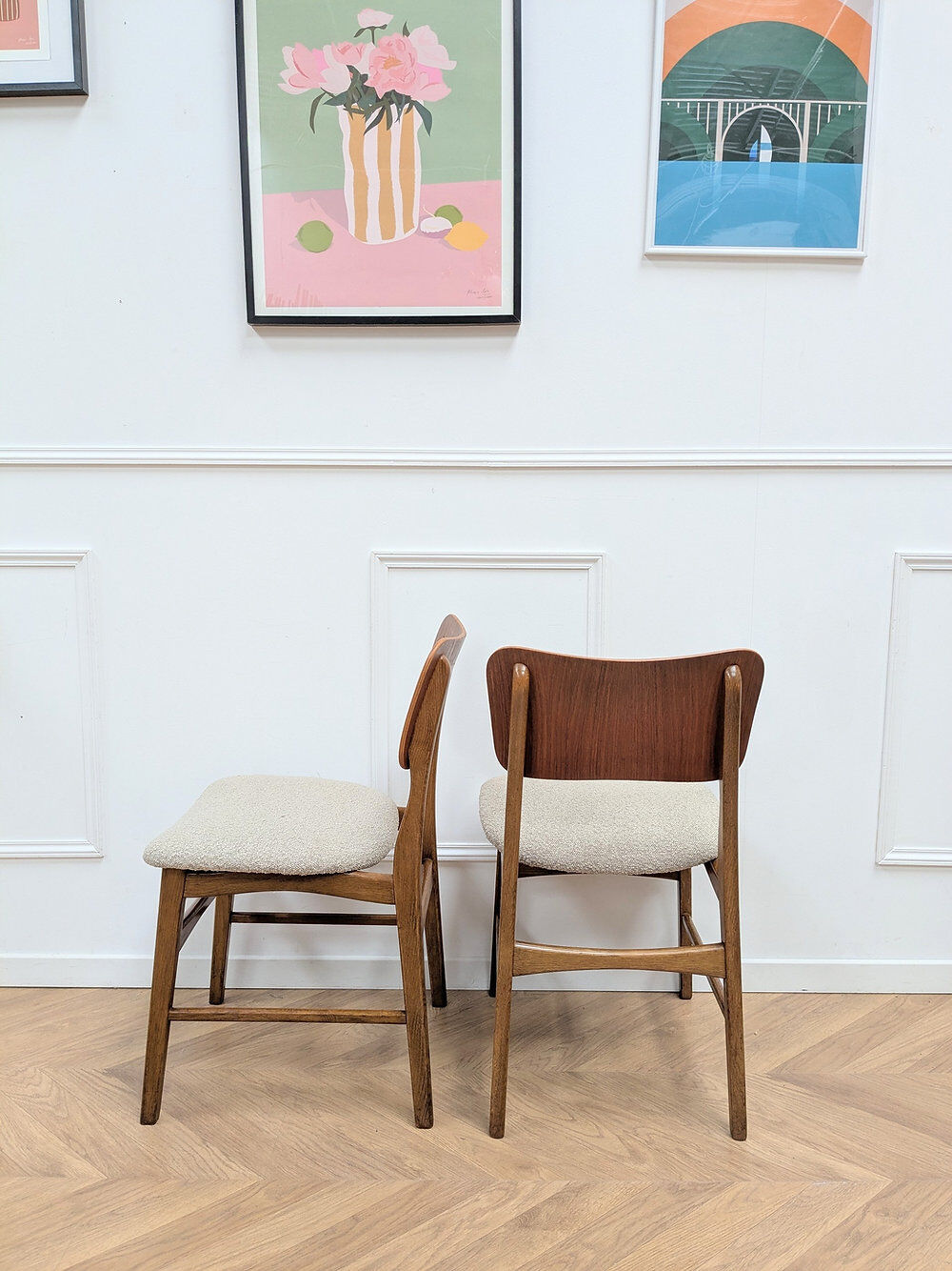 Set of 2 Scandinavian chairs