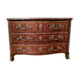 Regency period chest of drawers in veneer circa 1730