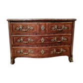 Regency period chest of drawers in veneer circa 1730