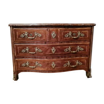 Commode époque Régence en placage vers 1730