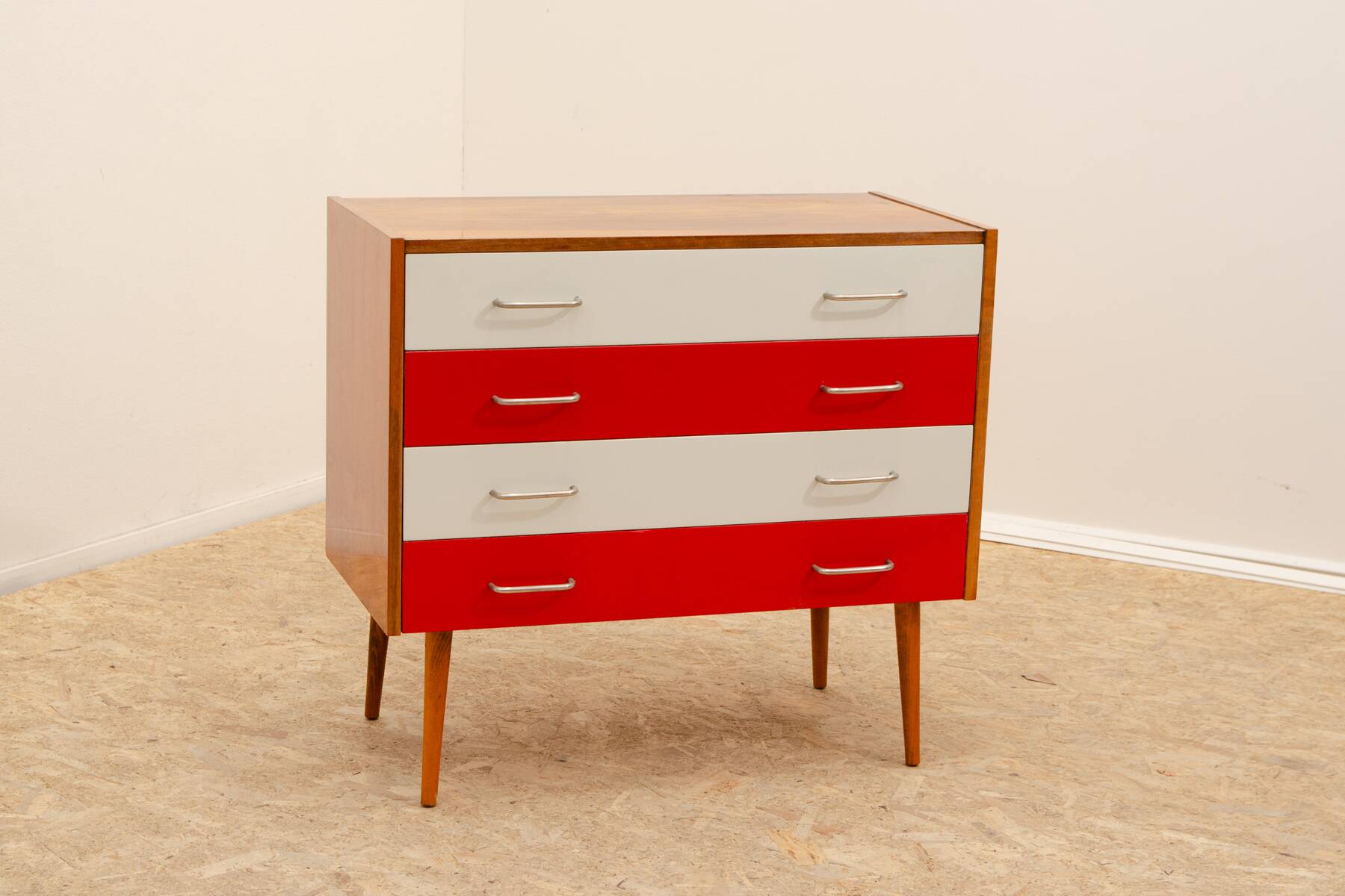 Mid century Eastern Bloc Vintage chest of drawers, 1970´s, Czechoslovakia