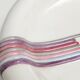 Round White Ceramic Catchall by Ambrogio Pozzi with Hand Painted Details, I
