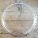 Glass arcopal cake dish with bell