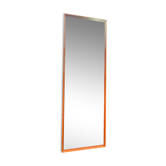 Scandinavian design, mirror of two teak - 113x38cm