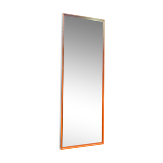Miroir d’entre deux en teck design scandinave - 113x38cm