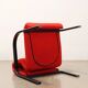 Vintage armchair from the 1980s in fabric and foam, Italy.