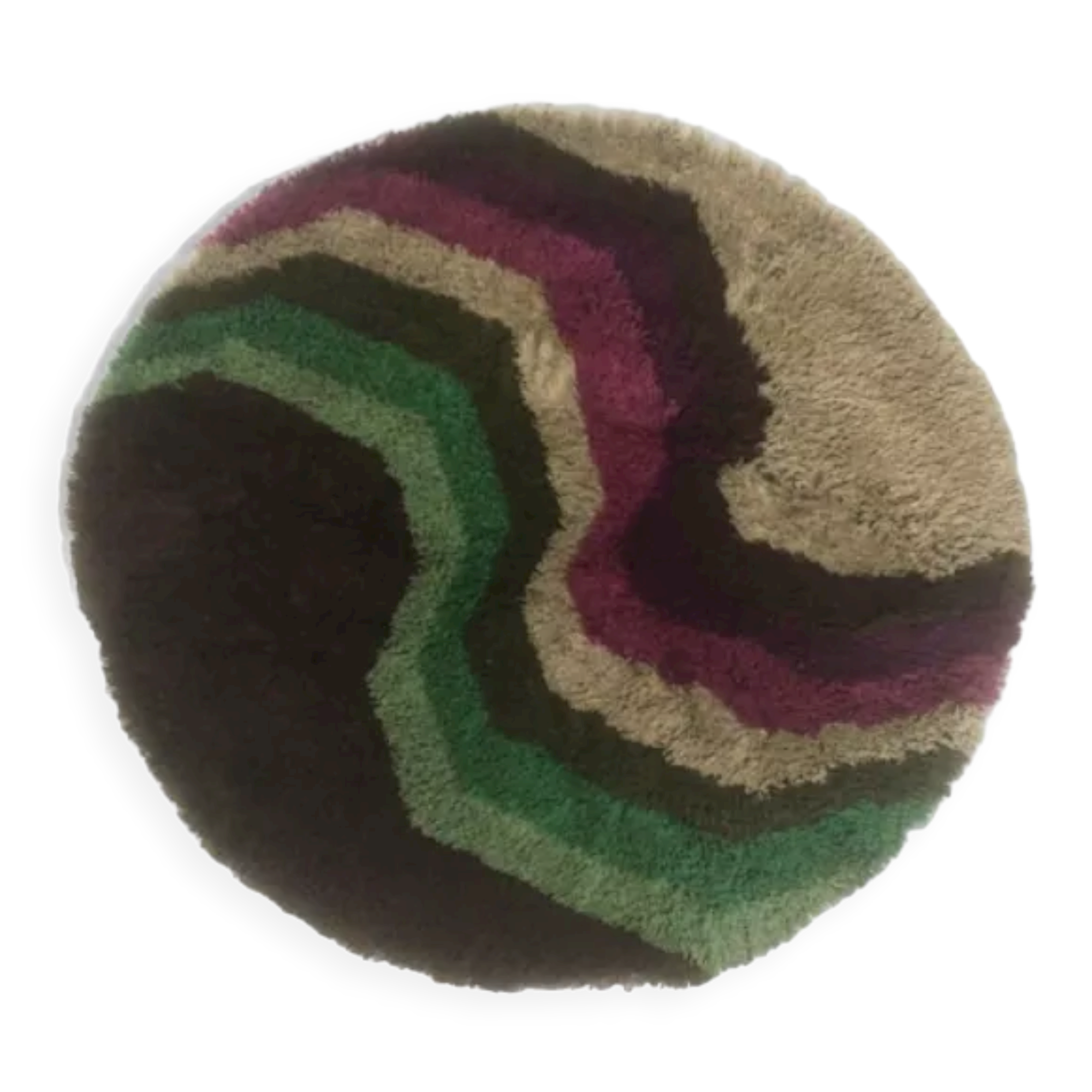 Round carpet Desso 70s. Vintage