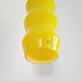 Yellow Murano glass pendant lamp, Sweden 1960