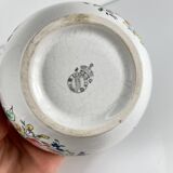 Set of 2 KG Lunéville bowls, street lamp model, early 20th century