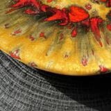 Large circular dish in West Germany style, brand JQ D35 H5.