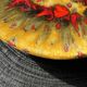 Large circular dish in West Germany style, brand JQ D35 H5.