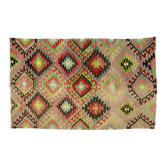 Tapis kilim artisanal d’Anatolie 284 cm x 178 cm