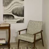 Henryk Lis 300-190 armchair year 70 loop fabric Ref: Balisto