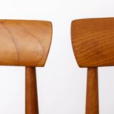 Set of 3 Vintage Teak Dining Chairs by Farsø Stolefabrik, 1960s Danish