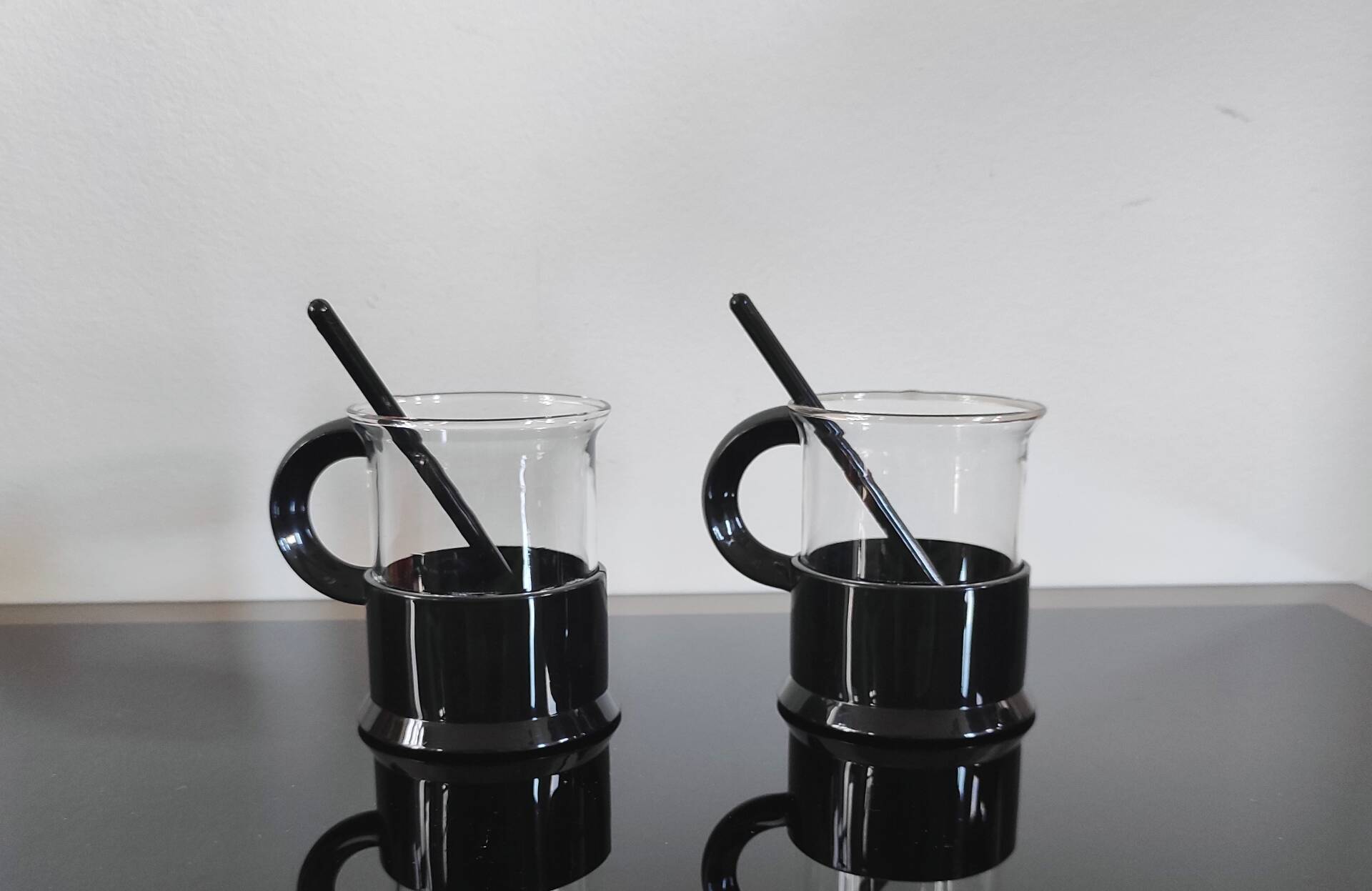 Ensemble de 2 tasses vintage années 80