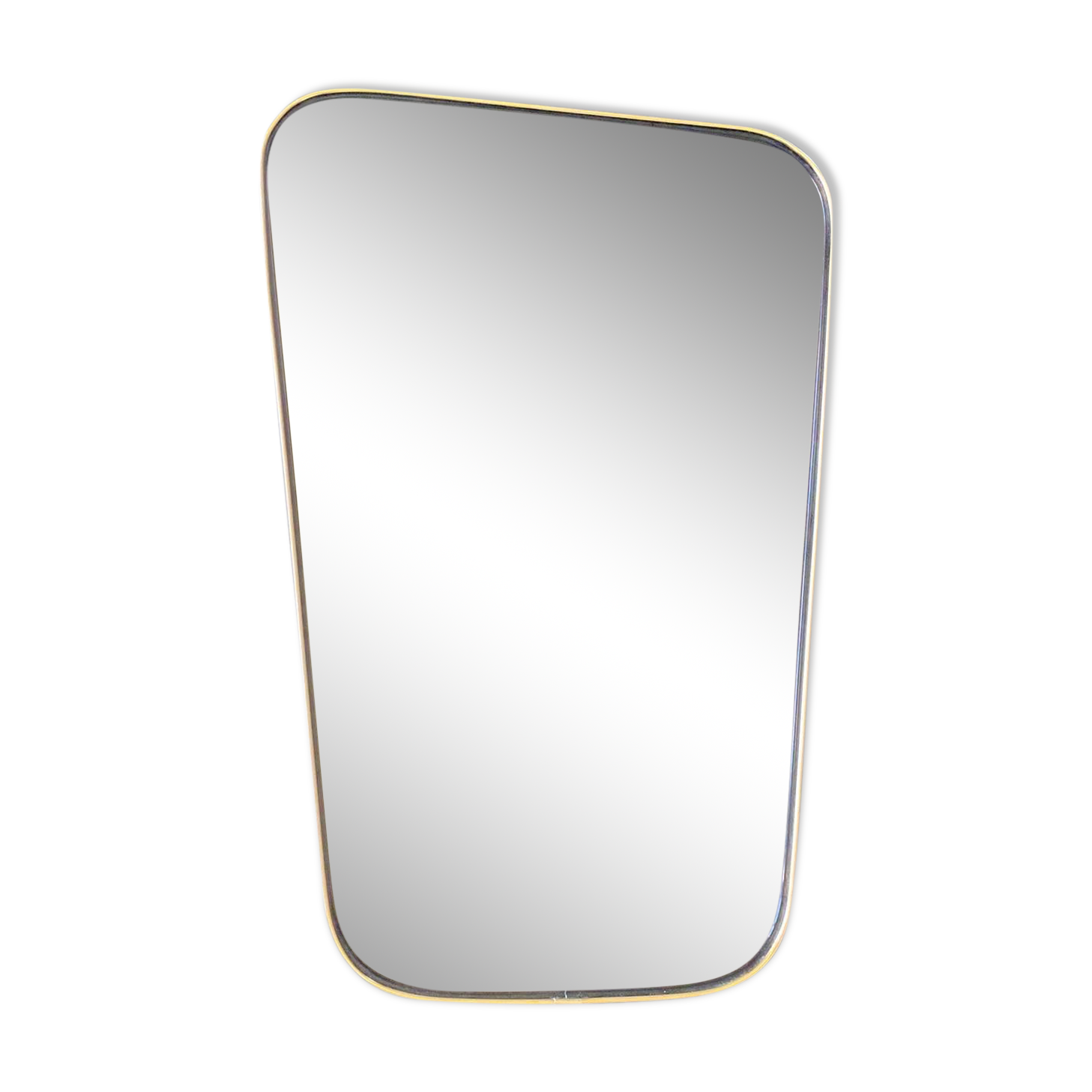 Trapezoidal vintage mirror